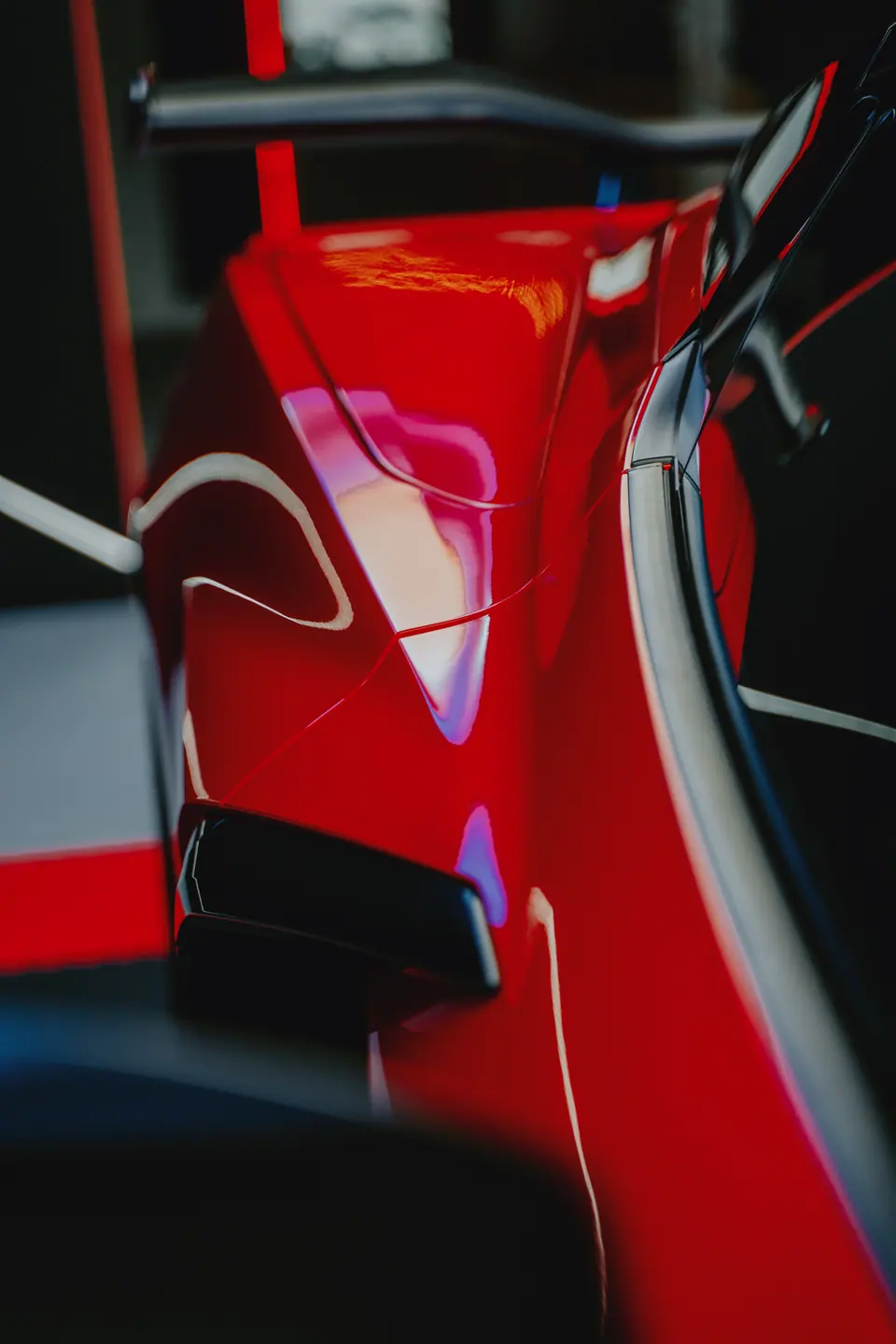Lusterko – Chevrolet Corvette C8, detailing, showroom Premium-Auto Szczecin