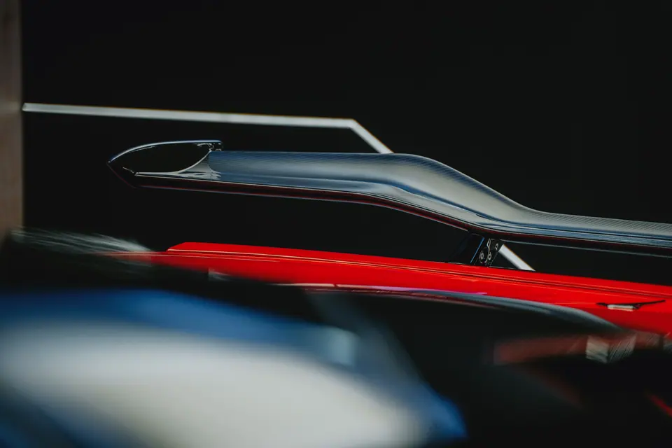 Spojler – Chevrolet Corvette C8, detailing, showroom Premium-Auto Szczecin
