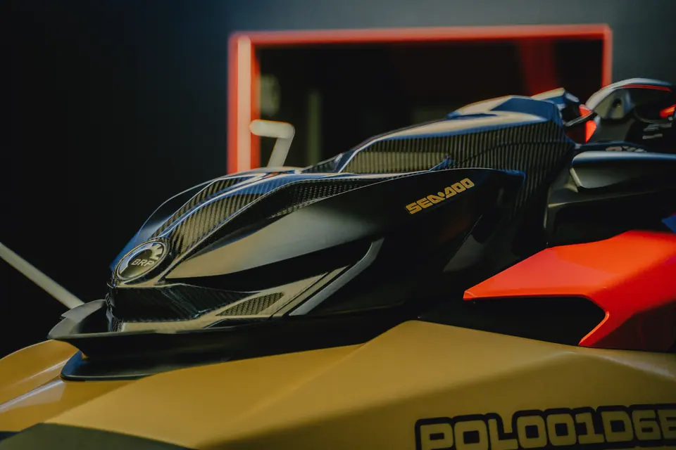 Maska skutera – skutery wodne Sea-Doo, detailing i zabezpieczenie, showroom Premium-Auto Szczecin